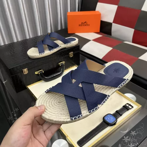Wholesale Hermes Slippers For Men #1348353 $64.00 USD, Wholesale Quality Replica Hermes Slippers