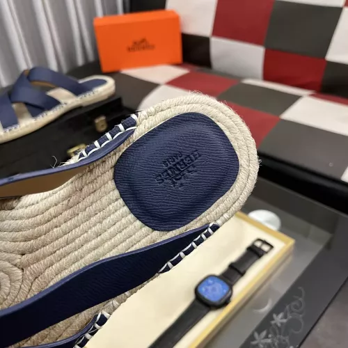 Replica Hermes Slippers For Men #1348353 $64.00 USD for Wholesale