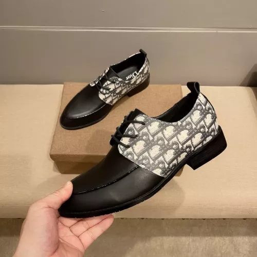 Wholesale Christian Dior Leather Shoes For Men #1348355 $80.00 USD, Wholesale Quality Replica Christian Dior Leather Shoes