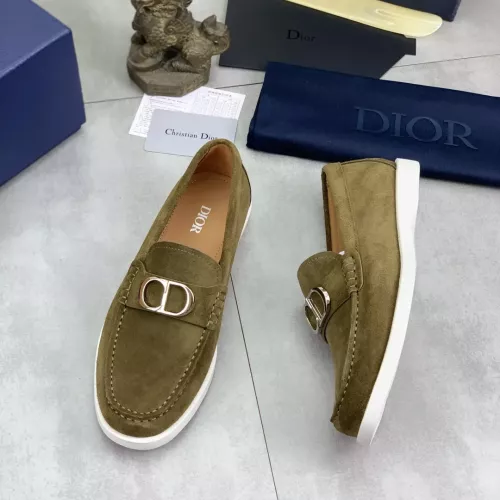 Wholesale Christian Dior Leather Shoes For Men #1348357 $102.00 USD, Wholesale Quality Replica Christian Dior Leather Shoes