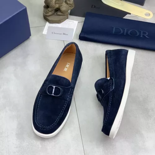 Wholesale Christian Dior Leather Shoes For Men #1348360 $102.00 USD, Wholesale Quality Replica Christian Dior Leather Shoes