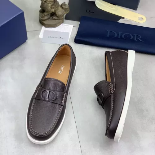 Wholesale Christian Dior Leather Shoes For Men #1348363 $102.00 USD, Wholesale Quality Replica Christian Dior Leather Shoes