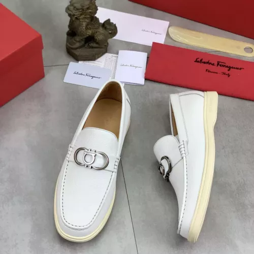 Wholesale Salvatore Ferragamo Leather Shoes For Men #1348366 $105.00 USD, Wholesale Quality Replica Salvatore Ferragamo Leather Shoes