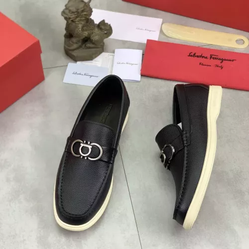 Wholesale Salvatore Ferragamo Leather Shoes For Men #1348368 $105.00 USD, Wholesale Quality Replica Salvatore Ferragamo Leather Shoes