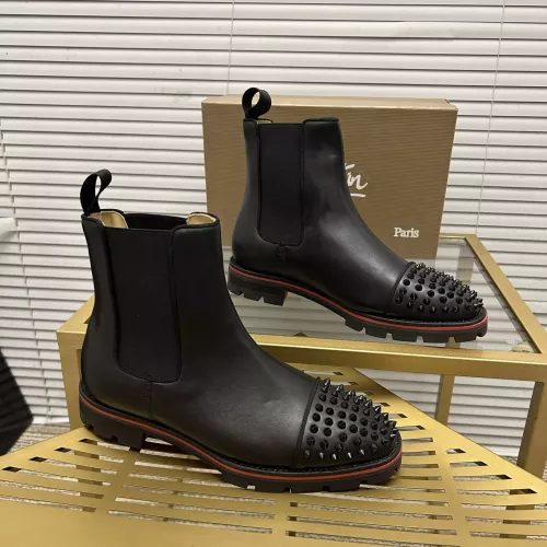 Wholesale Christian Louboutin Boots For Men #1348435 $135.00 USD, Wholesale Quality Replica Christian Louboutin Boots