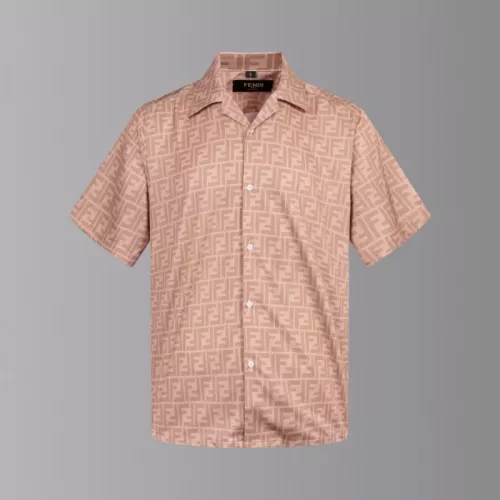 Wholesale Fendi Shirts Short Sleeved For Unisex #1348538 $48.00 USD, Wholesale Quality Replica Fendi Shirts
