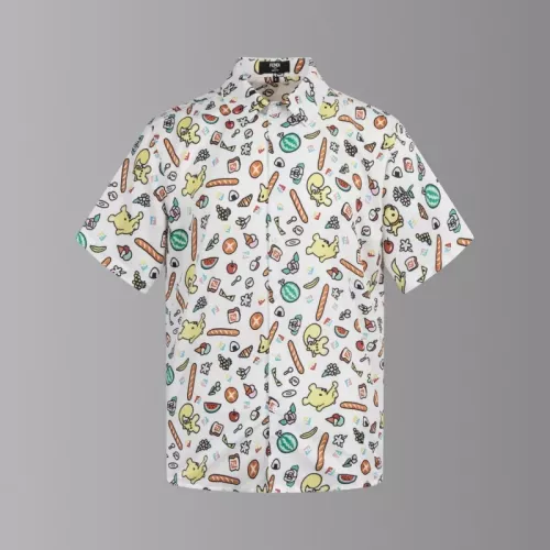 Wholesale Fendi Shirts Short Sleeved For Unisex #1348542 $48.00 USD, Wholesale Quality Replica Fendi Shirts