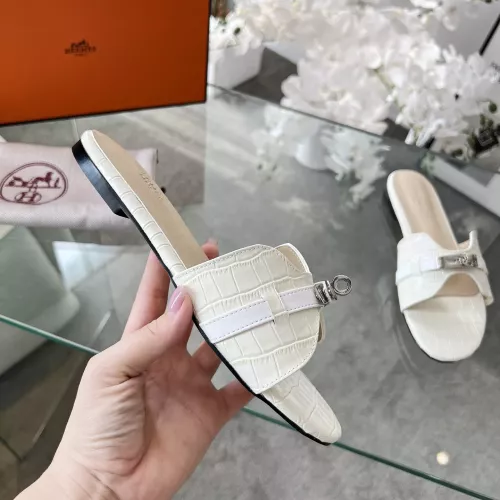 Replica Hermes Slippers For Women #1348606 $82.00 USD for Wholesale