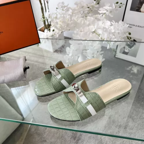 Wholesale Hermes Slippers For Women #1348607 $82.00 USD, Wholesale Quality Replica Hermes Slippers
