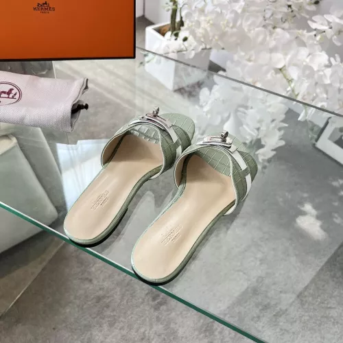 Replica Hermes Slippers For Women #1348607 $82.00 USD for Wholesale