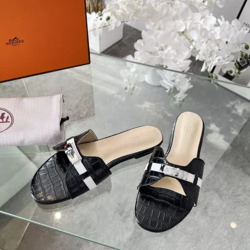 Replica Hermes Slippers For Women #1348610 $82.00 USD for Wholesale