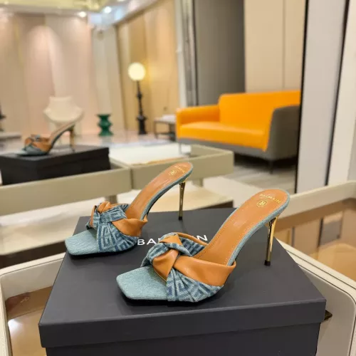 Wholesale Balmain Slippers For Women #1348613 $108.00 USD, Wholesale Quality Replica Balmain Slippers
