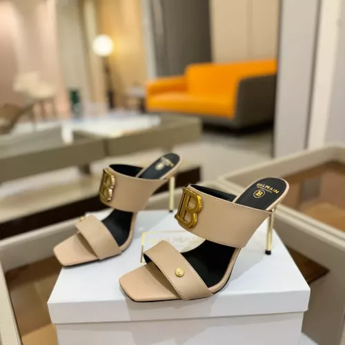 Wholesale Balmain Slippers For Women #1348614 $112.00 USD, Wholesale Quality Replica Balmain Slippers