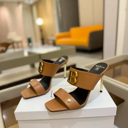 Wholesale Balmain Slippers For Women #1348615 $112.00 USD, Wholesale Quality Replica Balmain Slippers