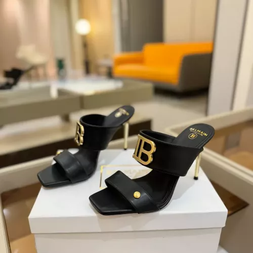 Wholesale Balmain Slippers For Women #1348616 $112.00 USD, Wholesale Quality Replica Balmain Slippers