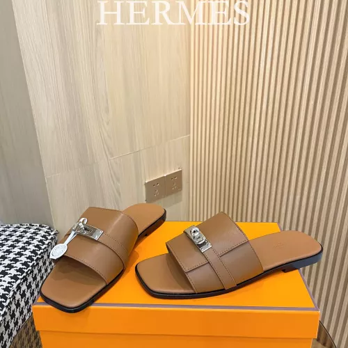 Replica Hermes Slippers For Men #1348618 $105.00 USD for Wholesale