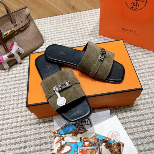 Replica Hermes Slippers For Men #1348622 $105.00 USD for Wholesale