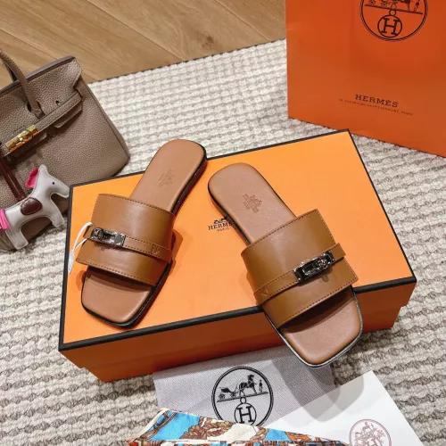 Replica Hermes Slippers For Men #1348626 $105.00 USD for Wholesale