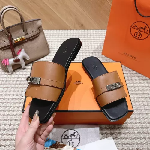 Wholesale Hermes Slippers For Men #1348627 $105.00 USD, Wholesale Quality Replica Hermes Slippers