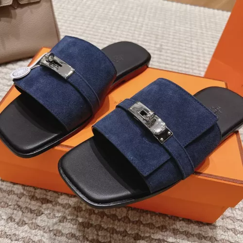 Replica Hermes Slippers For Men #1348629 $105.00 USD for Wholesale