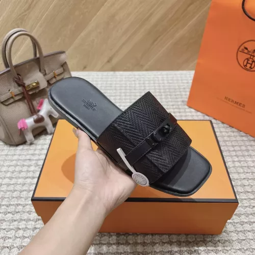 Replica Hermes Slippers For Men #1348630 $105.00 USD for Wholesale