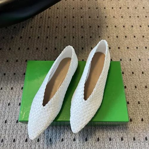 Wholesale Bottega Veneta BV Flat Shoes For Women #1348639 $128.00 USD, Wholesale Quality Replica Bottega Veneta BV Flat Shoes