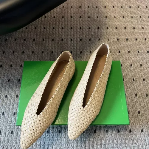 Wholesale Bottega Veneta BV Flat Shoes For Women #1348640 $128.00 USD, Wholesale Quality Replica Bottega Veneta BV Flat Shoes