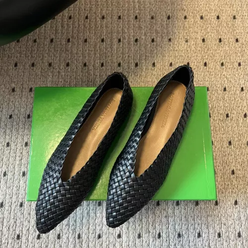 Wholesale Bottega Veneta BV Flat Shoes For Women #1348642 $128.00 USD, Wholesale Quality Replica Bottega Veneta BV Flat Shoes