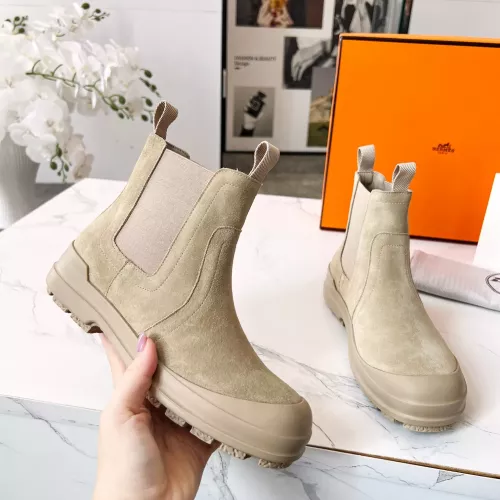 Wholesale Hermes Boots For Women #1348677 $102.00 USD, Wholesale Quality Replica Hermes Boots