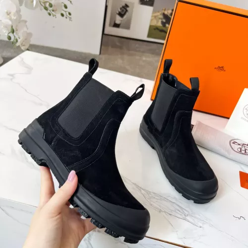 Wholesale Hermes Boots For Women #1348678 $102.00 USD, Wholesale Quality Replica Hermes Boots