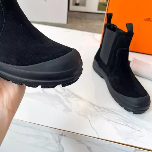 Replica Hermes Boots For Women #1348678 $102.00 USD for Wholesale