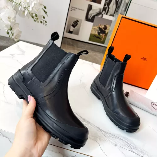 Wholesale Hermes Boots For Women #1348679 $102.00 USD, Wholesale Quality Replica Hermes Boots