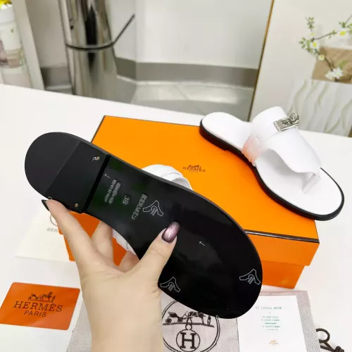 Replica Hermes Slippers For Women #1348680 $85.00 USD for Wholesale