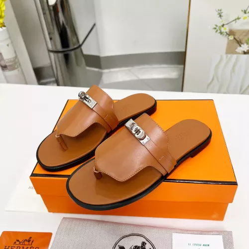 Wholesale Hermes Slippers For Women #1348682 $85.00 USD, Wholesale Quality Replica Hermes Slippers
