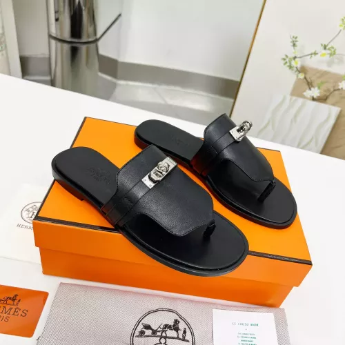 Replica Hermes Slippers For Women #1348683 $85.00 USD for Wholesale