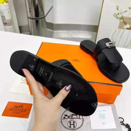 Replica Hermes Slippers For Women #1348683 $85.00 USD for Wholesale