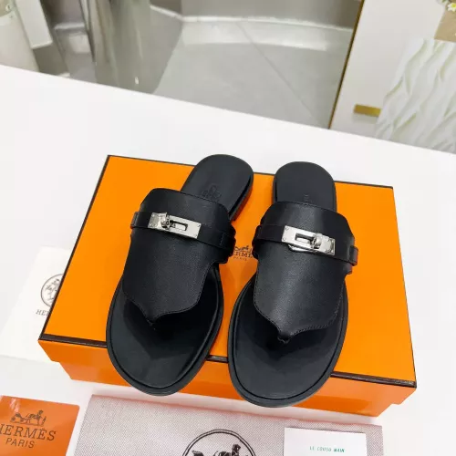 Replica Hermes Slippers For Women #1348683 $85.00 USD for Wholesale