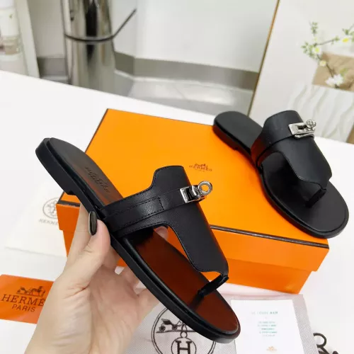 Replica Hermes Slippers For Women #1348683 $85.00 USD for Wholesale
