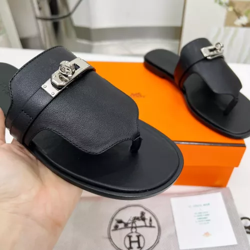 Replica Hermes Slippers For Women #1348683 $85.00 USD for Wholesale