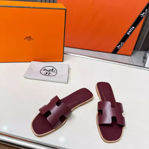 Wholesale Hermes Slippers For Women #1348689 $80.00 USD, Wholesale Quality Replica Hermes Slippers