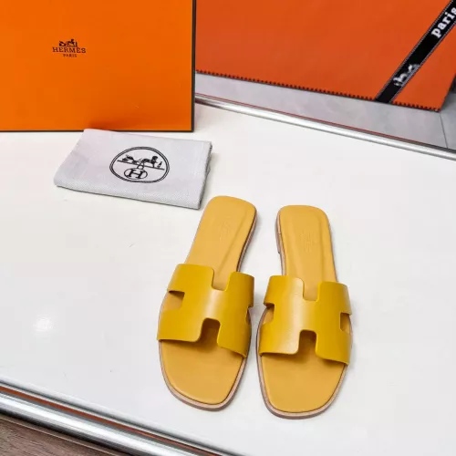 Replica Hermes Slippers For Women #1348695 $80.00 USD for Wholesale