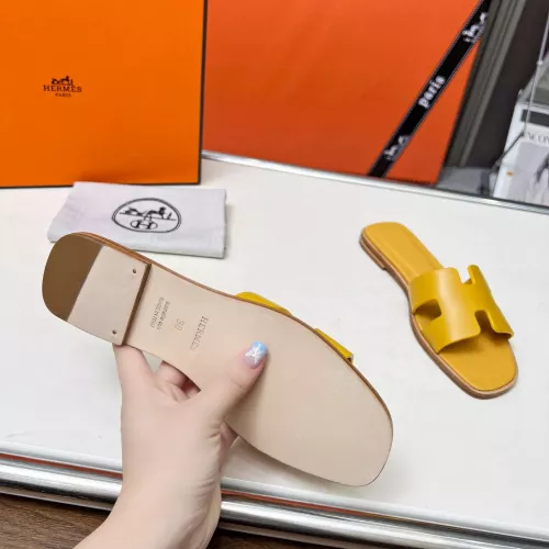 Replica Hermes Slippers For Women #1348695 $80.00 USD for Wholesale