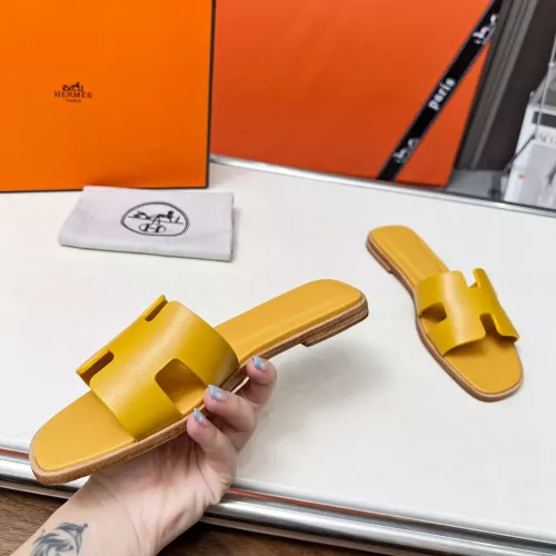Replica Hermes Slippers For Women #1348695 $80.00 USD for Wholesale