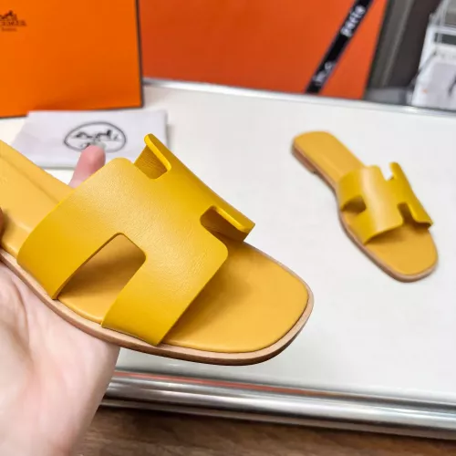 Replica Hermes Slippers For Women #1348695 $80.00 USD for Wholesale