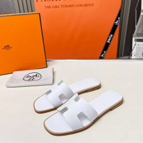 Wholesale Hermes Slippers For Women #1348696 $80.00 USD, Wholesale Quality Replica Hermes Slippers