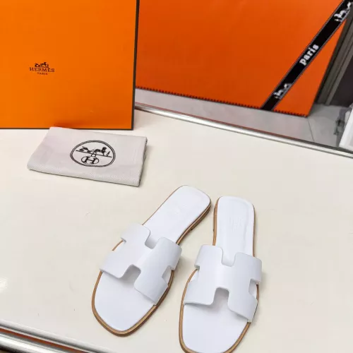 Replica Hermes Slippers For Women #1348696 $80.00 USD for Wholesale