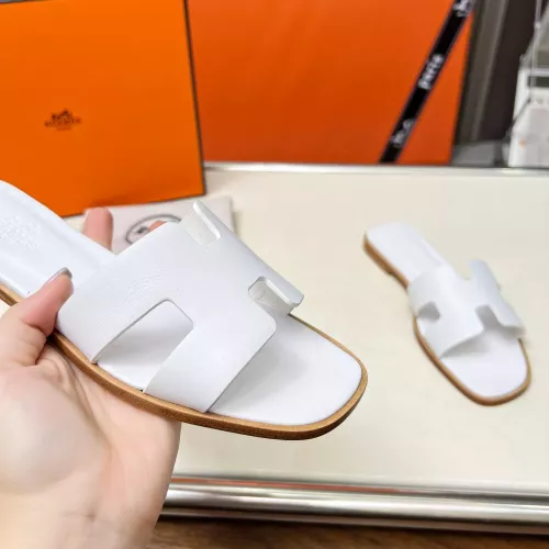 Replica Hermes Slippers For Women #1348696 $80.00 USD for Wholesale