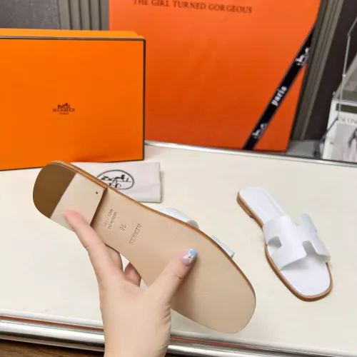 Replica Hermes Slippers For Women #1348696 $80.00 USD for Wholesale