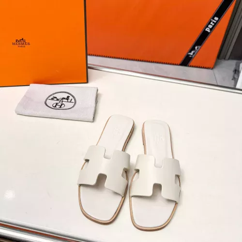 Replica Hermes Slippers For Women #1348698 $80.00 USD for Wholesale