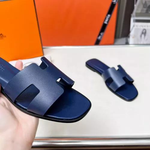 Replica Hermes Slippers For Women #1348700 $80.00 USD for Wholesale